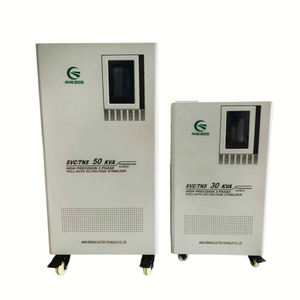 Stabilisateur de tension robuste 50 kVA TNS triphasé CE ISO pour l'alimentation électrique des stations de pompage d'eau en <span class=keywords><strong>Tanzanie</strong></span> - Product Image 1