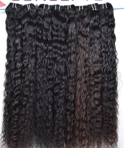 100% vierge Remy cheveux en gros longs bouclés Temple cheveux humains pur brut non transformé cheveux indiens aucune perte - Product Image 6