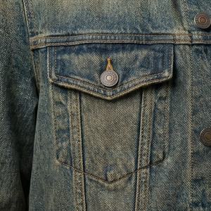 Veste en jean respirante, tendance, légère, en matériau durable, pour femmes, denim, tendance, décontractée, vêtement d'extérieur - Product Image 5
