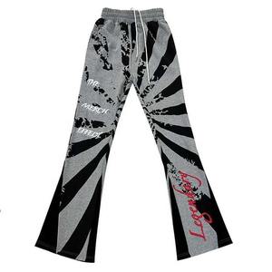 กางเกงวอร์มผู้ชายแบบเรียงซ้อนแบบกำหนดเองกางเกงวิ่งขายาว - Product Image 1