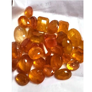 Lote de 30 Piezas de Zafiro Amarillo de Bangkok, Corte Ovalado de 10mm-13mm, 163 Quilates, Venta IROC, Gemas Sueltas Rellenas de Vidrio Pukhraj, US$82, Totalmente Natural - Product Image 1