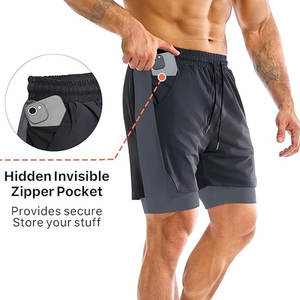 Pantalones Cortos Deportivos Casuales para Hombre 2026, de Cintura Media, Secado Rápido, para Gimnasio, Correr, Entrenamiento, Ejercicio Físico - Product Image 5