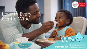 ผ้าเช็ดทำความสะอาด PERLA แบบไม่ทอ ปราศจากแอลกอฮอล์ pH 5.5 72 ชิ้น/แพ็ค 24 แพ็ค/กล่อง กลิ่นหอมอ่อนๆ ฝาครอบใส ขนาด 14x18 ซม. สำหรับใช้ในครัวเรือนและเด็กทารก - Product Image 5