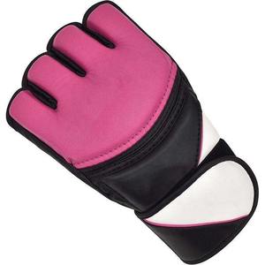 Guantes de boxeo y MMA de cuero PU duraderos personalizables con función de estiramiento de logotipo personalizado para equipo de entrenamiento - Product Image 4