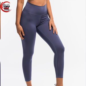 <b>High</b> Quality Women's Satin Yoga <b>Leggings</b> Sustainable and Stretchy with Customizable Logo at <b>Waist</b> - Product Image 5