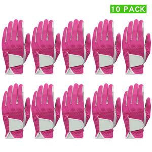 Nouveaux gants de golf de couleur personnalisée Gants de golfeur en cuir et en maille durables pour hommes, avec prise en main droite et gauche, antidérapants et flexibles - Product Image 3