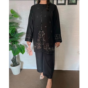 Anarkali frock lenghha ทำมือ salwar kameez ชุดแต่งงานสีสวยล่าสุด - Product Image 6