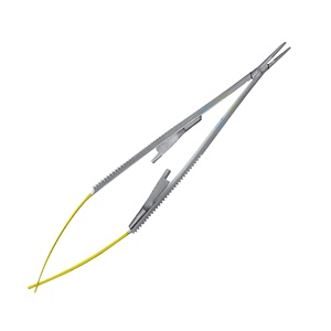 Porte-aiguille à ressort en acier inoxydable, classe I, pour usage hospitalier, instrument chirurgical manuel essentiel - Product Image 1