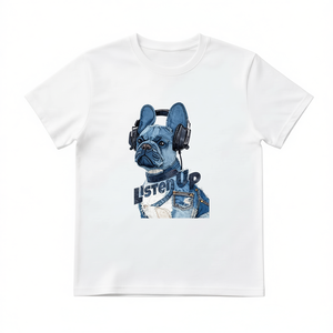 T-Shirt Casual Unisex Personalizzata 210GSM 100% Cotone Taglia 2XL con Stampa Serigrafica e DTG - Product Image 2