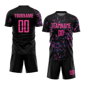 Conjunto de camiseta de fútbol personalizable para hombre, uniformes de entrenamiento deportivo personalizados, incluye camisetas, ropa de fútbol personalizada para niños - Product Image 5