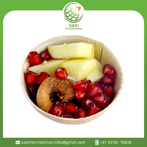 Vaisselle jetable biodégradable écologique de haute qualité en forme de feuille bols ronds profonds pour les fêtes de mariage service alimentaire - Product Image 2