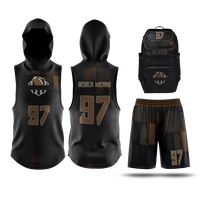 Camiseta de Fútbol Americano Profesional Sublimada Personalizada, Edición Elite Squad Identity Pro Team, Ropa Deportiva Transpirable de Secado Rápido