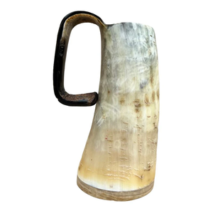 Taza de Cuerno Vikingo Natural con Grabado Personalizado, Tazas de Cuerno de Búfalo de la Mejor Calidad - Product Image 3