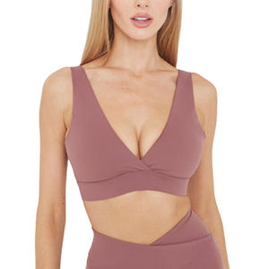 Ropa deportiva Sujetador deportivo para mujer Diseño personalizado al por mayor Su propia ropa deportiva Sujetador deportivo de moda para mujer Servicio OEM personalizado - Product Image 6