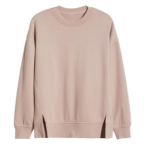 Sudadera de mujer con logotipo personalizado y bordado estampado, Jersey cómodo diseñado para uso diario informal a la moda y al aire libre - Product Image 1