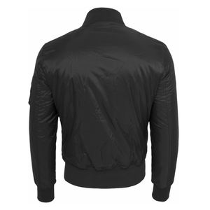 Blouson aviateur pour homme de style OEM, tissu polyester de haute qualité, fermeture éclair multicolores, blouson aviateur imperméable avec MOQ faible - Product Image 4