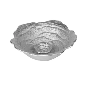 Shiny <b>Silver</b> Finished Chip <b>Dip</b> Tray Stainless Steel Chip And <b>Dip</b> Bowl For Serving Chip And Other Snacks Supplied by India - Product Image 6