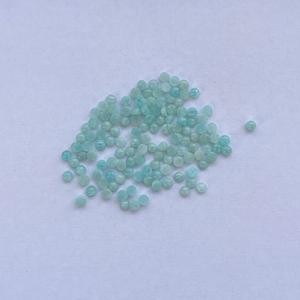 2มม. 4มม. 6มม. พลอยอะมาโซไนต์สีเขียวน้ำเงินธรรมชาติเรียบแบนหลังเรียบอัญมณีหลวมราคาโรงงานขายส่ง - Product Image 3