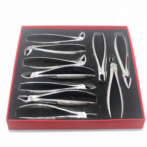 Kit de forceps d'extraction dentaire 10 pièces – Instruments professionnels pour adultes – Pinces d'extraction dentaire - Product Image 4