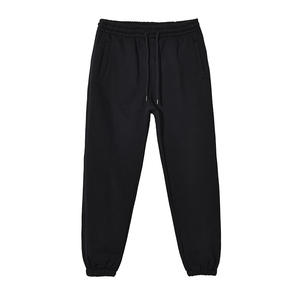 Pantalon de jogging décontracté pour femme de haute qualité, hiver, devant plat, taille élastique, 100% coton, respirant, séchage rapide - Product Image 1