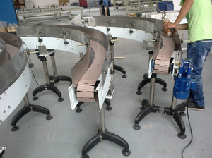 Flat Top Belt <strong>Conveyor</strong> for Food Beverage Delivery Heat Resistant Farm Mining Applicable - Product Image 6