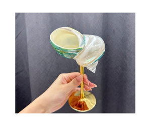 การตกแต่งด้วยกระจกเปลือกหอยแบบพรีเมี่ยมสำหรับการตกแต่งเปลือกหอยแก้วที่ทำด้วยมือเพื่อการส่งออกสำหรับบาร์รีสอร์ทและการใช้ในงาน - Product Image 1