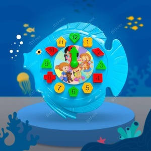 Montessori Educación Especial Aprendizaje Reloj Tiempo Enseñanza Juego de Mesa para Dificultades de Aprendizaje, OEM Personalizable - Product Image 1