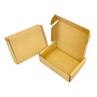 Vente en gros de boîtes en papier en carton ondulé recyclé écologique gaufrage rigide pour emballage de cadeaux de luxe
