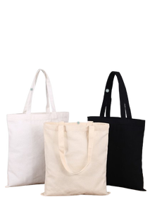 Customizable Size Solid Color <b>Canvas</b> Tote <b>Bag</b> <b>Plain</b> Custom <b>Canvas</b> Shopping <b>Bag</b> - Product Image 4