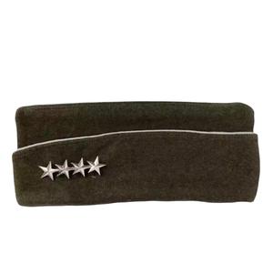 reproduction of a US Arm office garrison cap, likely from the World W II era, featuring four stars indicating the rank - Product Image 1