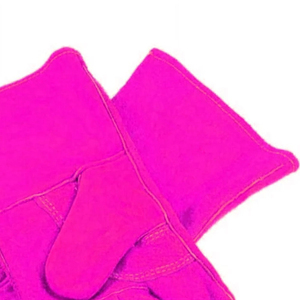 Guantes de soldadura de seguridad Guantes de trabajo de seguridad dobles de cuero de vaca resistentes al calor para soldadura de cuero Guantes de trabajo de soldadura - Product Image 2