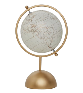 ลูกโลกดีไซน์แบบวินเทจหมุนได้พร้อมขาตั้งลูกโลกหมุนได้หรูหราสำหรับซัพพลายเออร์ตกแต่งและให้เป็นของขวัญ - Product Image 4