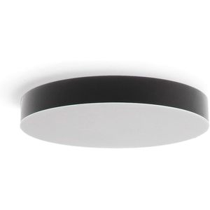 Plafoniera a LED dimmerabile LEDUNI 2700K-6500K CCT gamma di colori dal bianco freddo al Design circolare del corpo in PVC bianco caldo