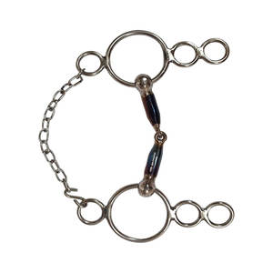 Bocados de Acero Inoxidable para Caballos, Bocado de Elevación para Uso Ecuestre, Todas las Razas, Anillo de Saliva, Acabado de Bola, Diseño Súper Ligero y Duradero - Product Image 4