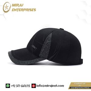 Gorras Snapback cálidas de algodón grueso para hombre, protección para los oídos a prueba de viento con orejeras, nuevos sombreros de invierno para papá, gorra de béisbol para hombre - Product Image 3