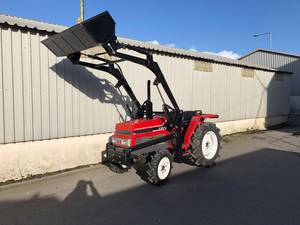Tracteur compact à roues F-24D 24HP 4x4 avec chargeur frontal, moteur diesel 3 cylindres 1,4L, direction assistée manuelle 9F/3R, livraison gratuite - Product Image 1