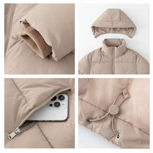 Comfortable unisex puffer jacket breathable padding light weight winter protection OEM ODM customization available - Product Image 5