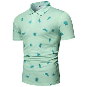 เสื้อโปโลผ้าโพลีเอสเตอร์ทูโทนของผู้ชายเสื้อแห้งเร็วและระบายอากาศได้ดีมีสีตามสั่งพิมพ์ลายลำลอง - Product Image 4
