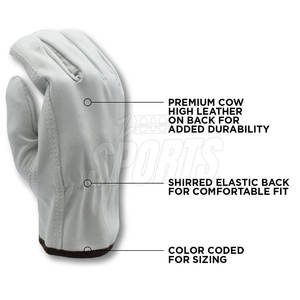 Nouveauté 2025 – Gants de sécurité personnalisés en cuir de haute qualité, écologiques, respirants, compatibles écran tactile, détection d'aiguilles - Product Image 3