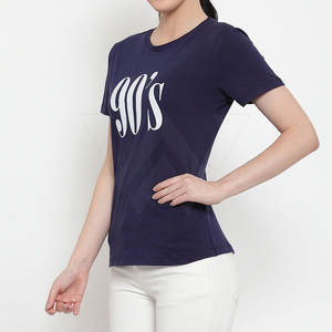 Camisetas de Verano de Algodón para Mujer, Talla Grande, Diseño Moderno, Transpirables, de Manga Corta, la Mejor Calidad, Ligeras, Diseño Personalizado, Casuales - Product Image 2