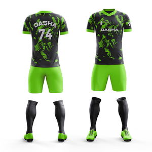 High Quality New Design Men's Breathable Soccer Uniform Custom Logo Football <b>Shirt</b> OEM Service Sports Wear for Football Players - Product Image 6