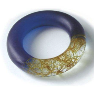 Hermoso Brazalete de Resina, Joyería de Diseño, Hecho a Mano, Elegante, Multicolor, Unisex, Regalo para Bodas y Aniversarios - Product Image 6