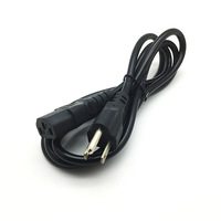 Nema 5-15p Plug C13 Cordon d'alimentation 3G18AWG 10A 125V Longueur du câble d'alimentation 0.5M 1M Convient pour les États-Unis Canada Mexique Japon