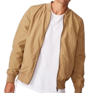 Chaqueta de bombardero transpirable 2024 con dos bolsillos con cremallera, chaquetas de hombre, ropa personalizada, chaqueta de Bombardero - Product Image 4