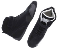 Chaussures de course de kart en cuir véritable pour hommes vente en gros bon marché chaussures de course confortables unisexes de haute qualité