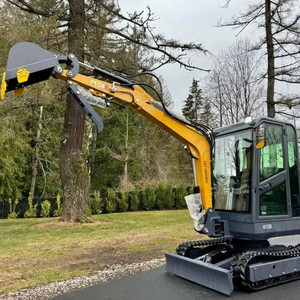 LIVRAISON GRATUITE AGT MY50R MINI-EXCAVATRICE HYDRAULIQUE 27 CV LAME DE REMPLACEMENT 51 POUCES BAC À DÉGRAVURE 16 POUCES AVEC DENTS CONTRÔLE PÉDALIER APPROUVÉ EPA CE - Product Image 1