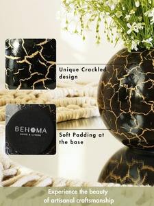 แจกันและกระถางต้นไม้ทำจากโลหะเคลือบเคลือบเคลือบสารเคลือบเงาอุปกรณ์ตกแต่งบ้าน - Product Image 3