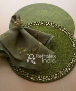 Economic <b>Beaded</b> Table <b>Placemats</b> for Table Bulk Supplier and Manufacture by Refratex India Made in India for Best Quality and Low - Product Image 6