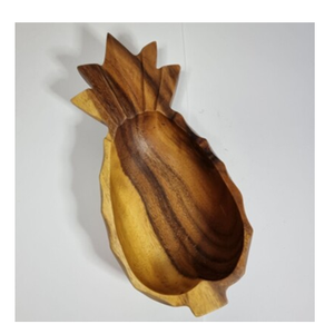 Forme d'ananas en bois décoratif moderne et produit au design antique au look luxueux - Product Image 4