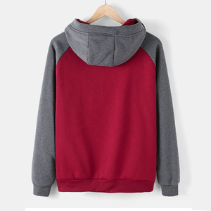 2025 vente en gros manches longues hommes sweats à capuche nouvellement style basiques coton mélangé sweats à capuche en vrac pour hommes - Product Image 2